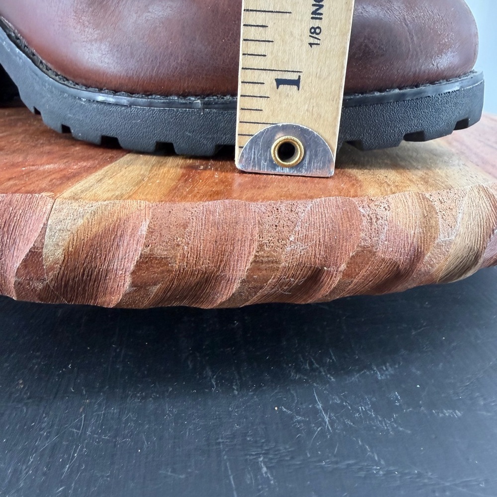 Harley-Davidson Lalanne Triple Strap Motorcycle Boots full-grain brown leather 9 - Picture 6 of 10